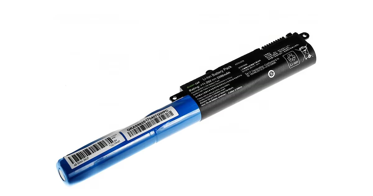 Green Cell Batterie C21N1347 pour ASUS A555 A555L F555 F555L F555LA F555LB F555LD F555LJ K555