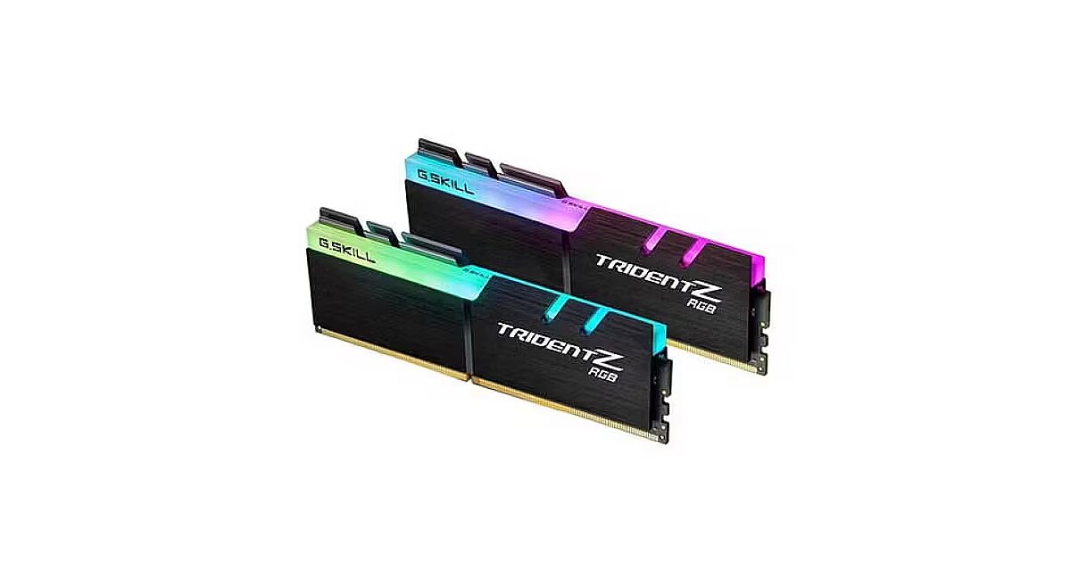 G.SKILL Trident Z RGB, DDR4, 32GB, 3200MHz, CL16, Kit of 2 (F4