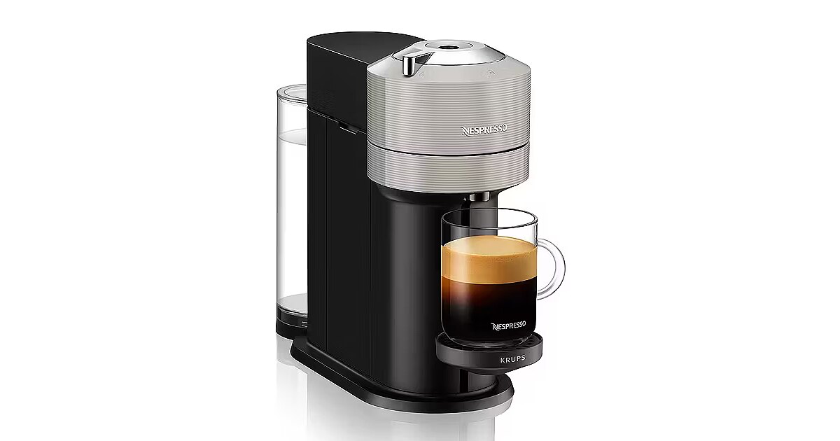 Krups Nespresso Vertuo Next, Black/Grey (XN910B10)