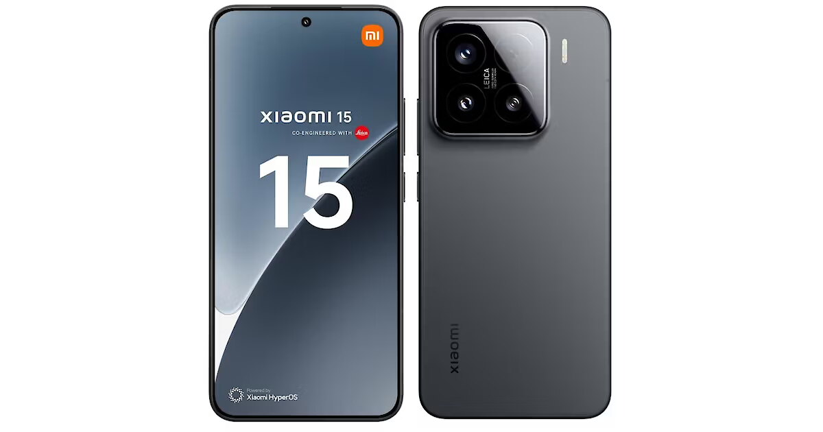 Xiaomi 15, 12GB/256GB, Black (61256)