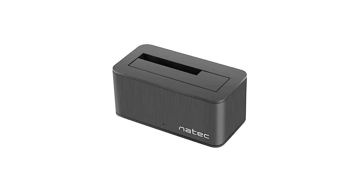 Natec Dockingstation Für Festplatten – USB 3.0 Mit Netzteil Für 2,5" Und 3,5" HDD/SSD