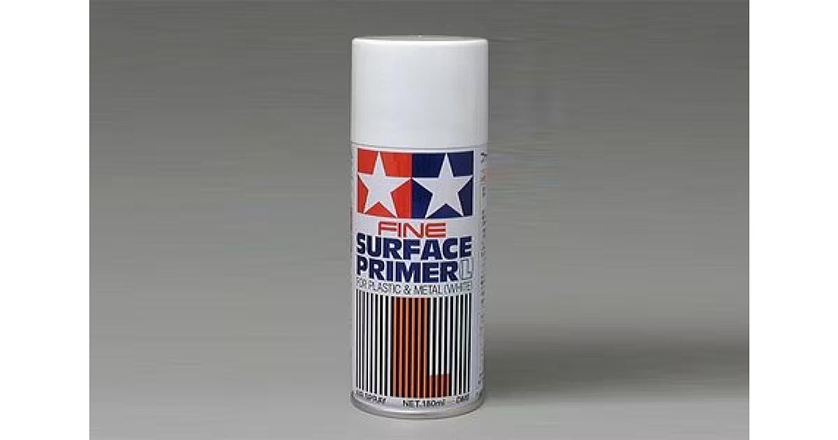 Airbrush Primer TamiyaPrimer L 180 Ml P/M White - Seychelles Vallejo Primer