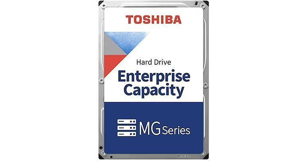 Toshiba 16TB, 7200rpm, 256MB, SATA III, MG09, 512e (MG09ACA16TE)