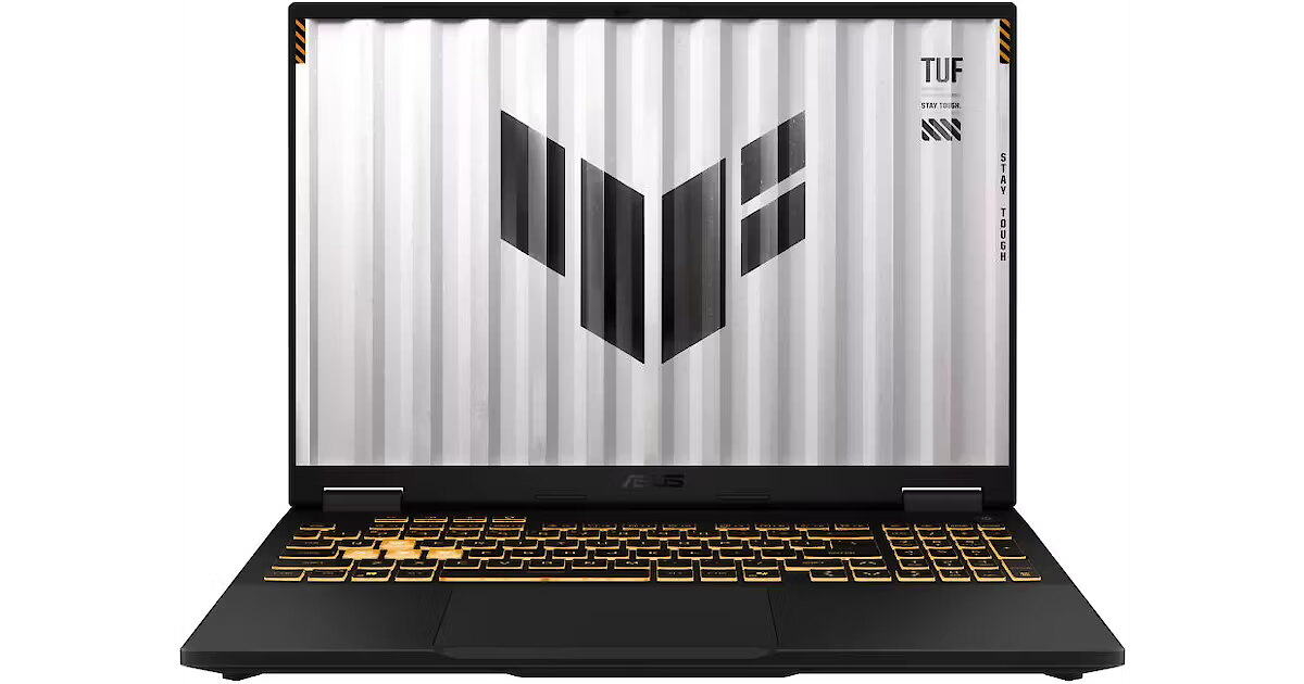 Asus TUF Gaming F16 (2025) FX608JH-RV002W Grey, WUXGA IPS 165Hz 