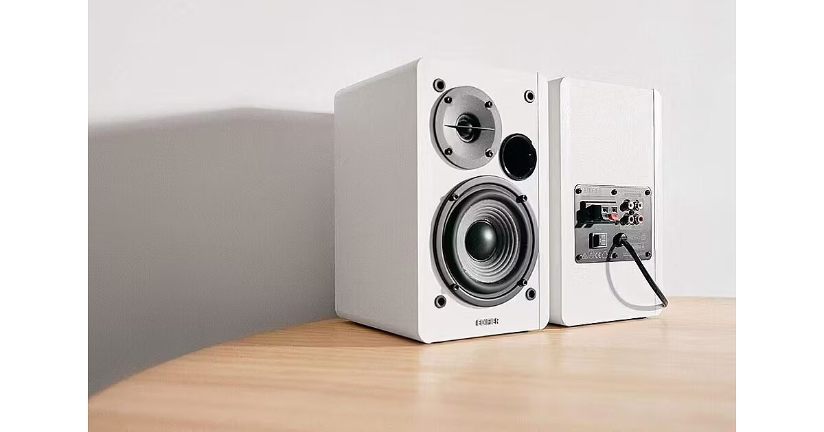 Edifier Bookshelf Speaker R1280T White 42 W (R1280T White)