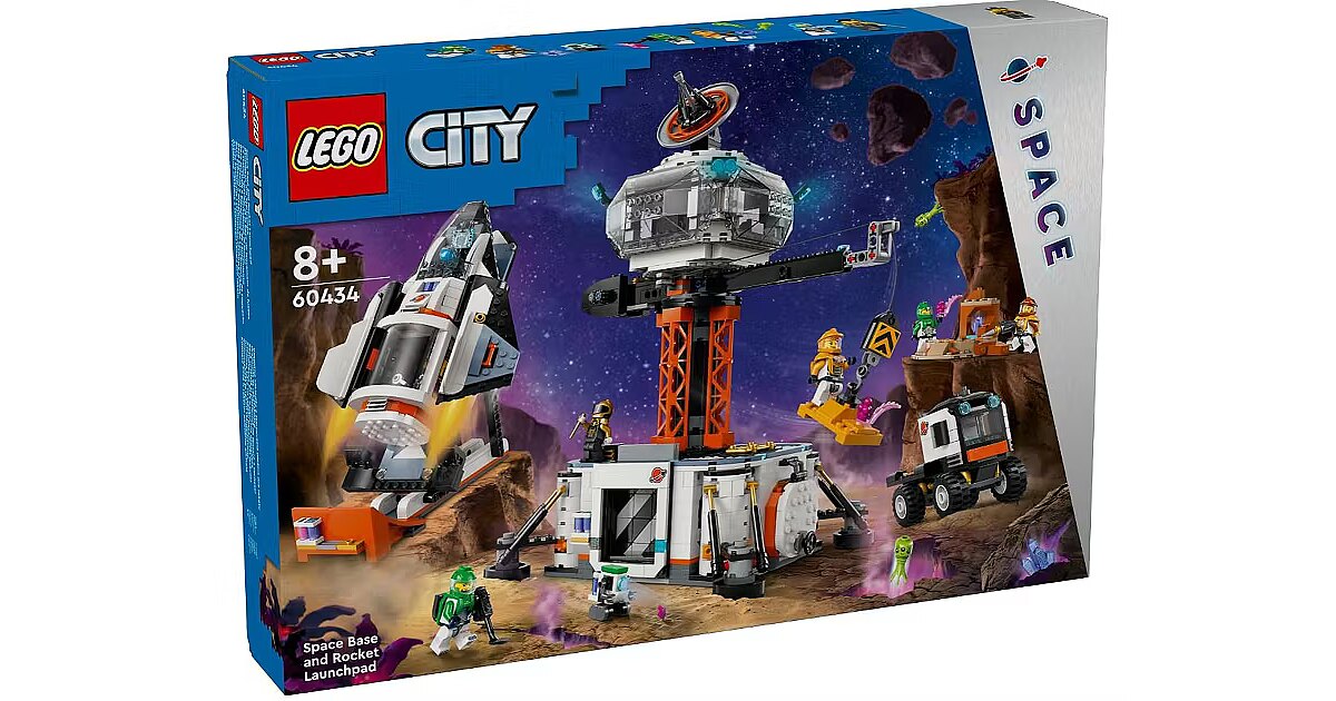 Lego Space Base and Rocket Launchpad (60434)