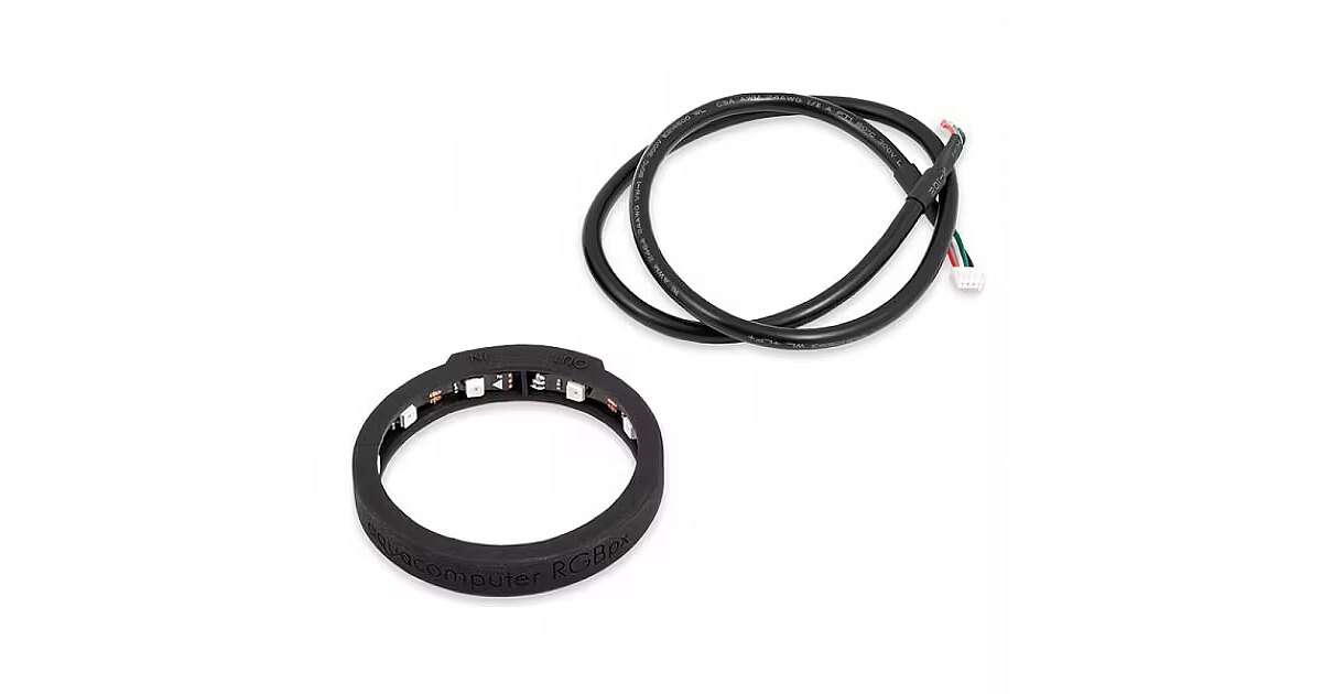Pc Led Rings Aqua Computer RGBpx LED ring for aqualis 100/150, 10 addressable LEDs ...