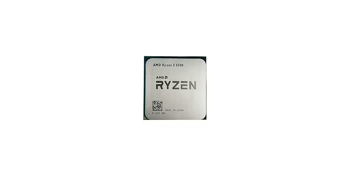 AMD Ryzen 5 5500 (6C/12T, 3.50 GHz, 32MB Cache, 65W), TRAY (100