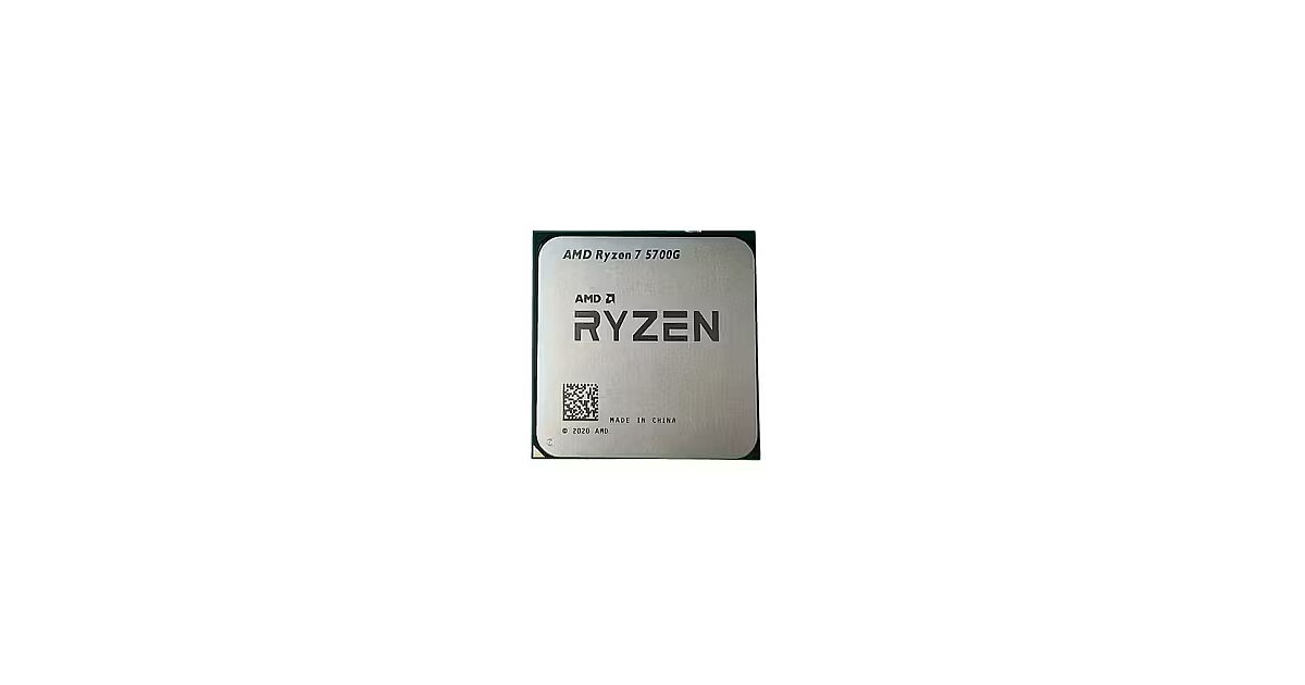 AMD Ryzen 7 5700G (8C/16T, 3.80 GHz, 16MB Cache, Vega 8, 65W