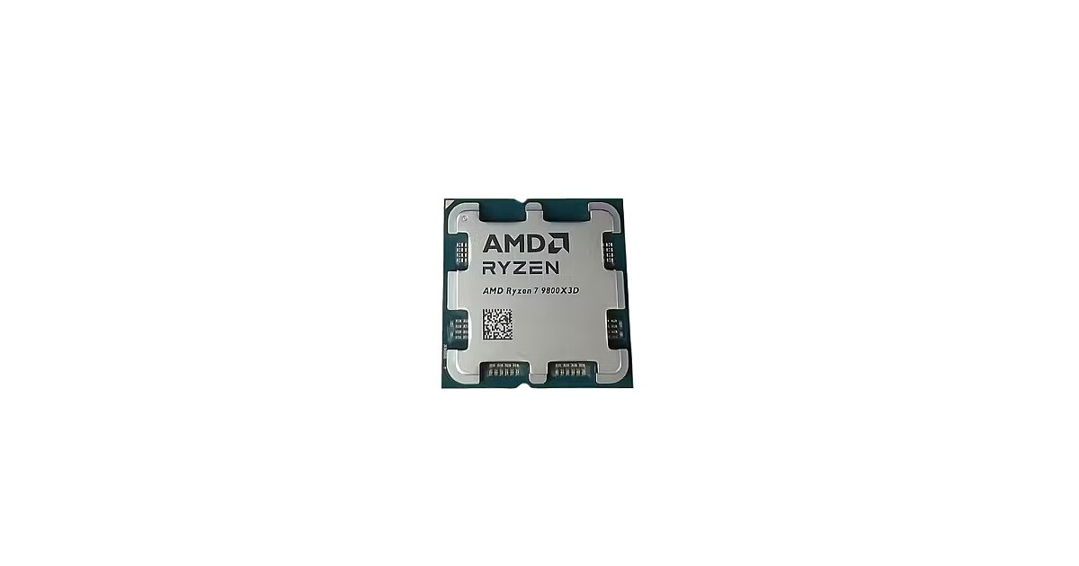 AMD Ryzen 7 9800X3D (8C/16T, 4.70 GHz, 96MB Cache, 120W), TRAY
