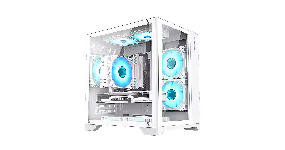 Sigma Infinity Mini Gamemax INFINITY MINI WH, Tempered Glass, White (INFINITY MINI WH)