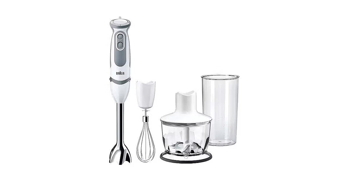 Braun hand blender set MQ5235WH, White (MQ5235WH)
