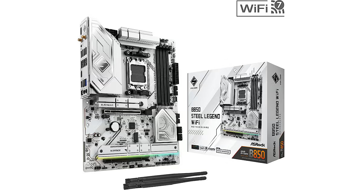 ASRock B850 STEEL LEGEND WIFI (B850 STEEL LEGEND WIFI)
