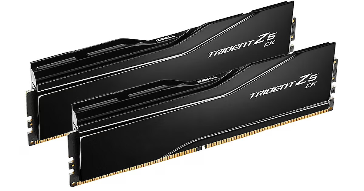 メモリー G.SKILL TRIDENT Z5 CK DDR5-8800 48GB G.SKILL Trident Z5 CK (Intel XMP), DDR5, CUDIMM, 48GB, 8800MHz