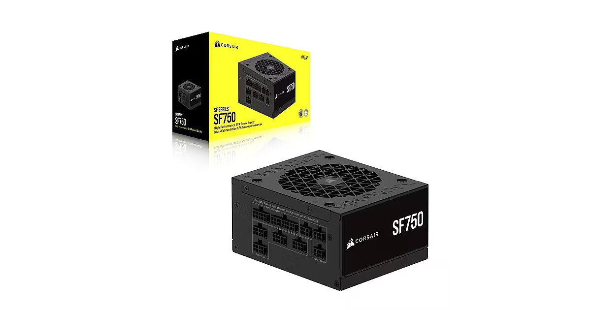 Corsair SF750 (2024), 750W, 80PLUS Platinum, ATX 3.1, PCIe 5.1 (CP