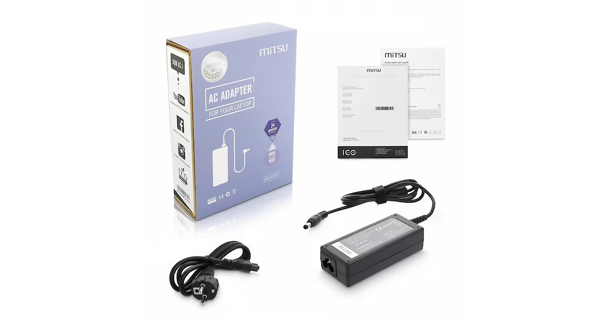 thumbnail image 2 of T Power AC Adapter Charger For Toshiba Satellite L655-S5096 L655-S5097 – New 2 of 6
