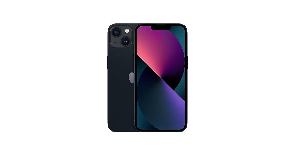 Apple iPhone 13, 128GB, Midnight (MK2K3RK/A)