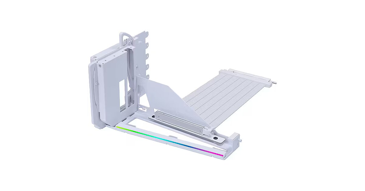 Lian Li Vertical GPU Mount for Lian Li, PCIe 5.0 Riser Cable, White ...