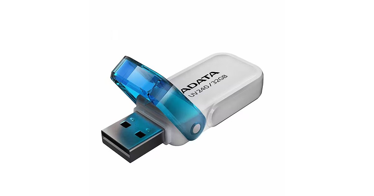 ADATA UV240, 32GB, White (AUV240-32G-RWH)