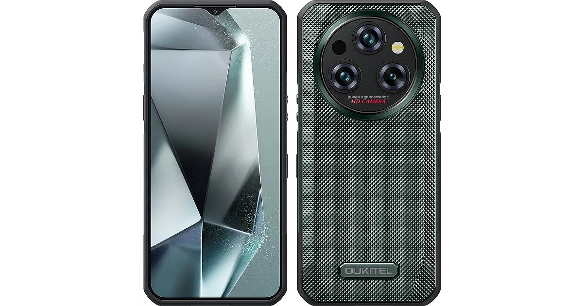 Oukitel WP35, 8GB/256GB, Green (WP35-GN/OL) Oukitel WP35, 8GB/256GB, Green (WP35-GN/OL)