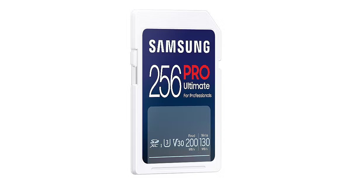 Samsung PRO Ultimate, SDXC, 256GB, UHS-I, U3, V30 (MB-SY256S/WW)