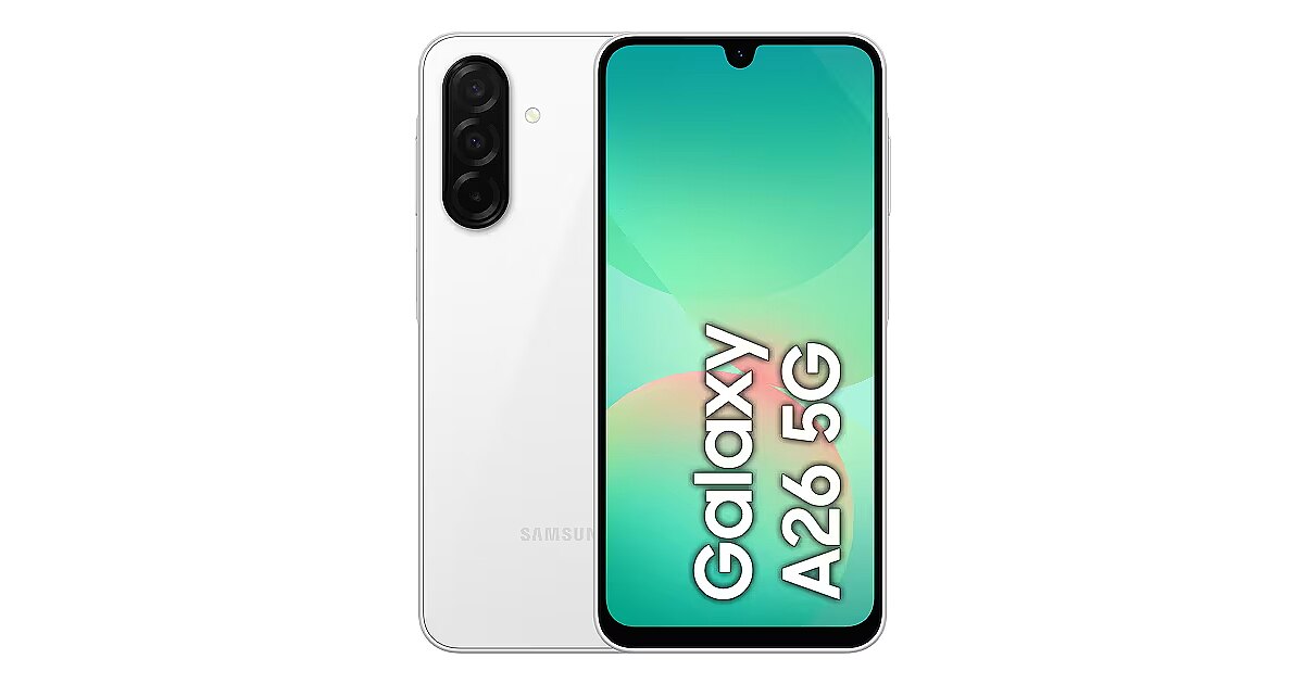 Samsung Galaxy A26, 6GB/128GB, White (SM-A266BZWBEUE)