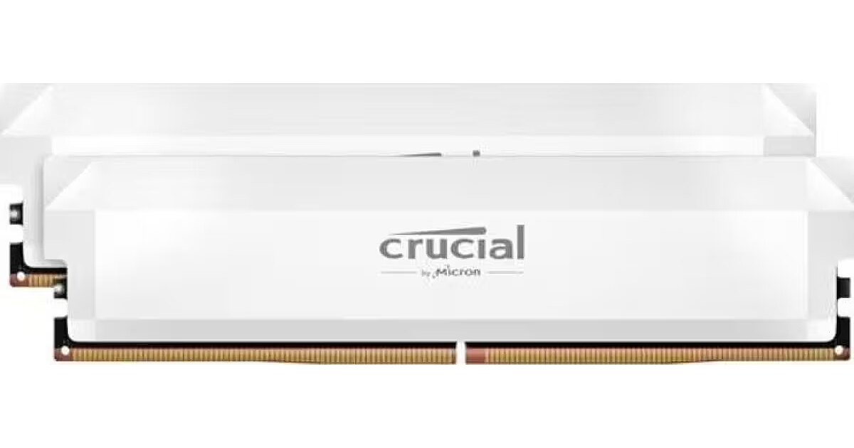 Crucial Pro OC, DDR5, 32GB, 6000MT/s, CL36, Kit of 2 (CP2K16G60C36U5W)