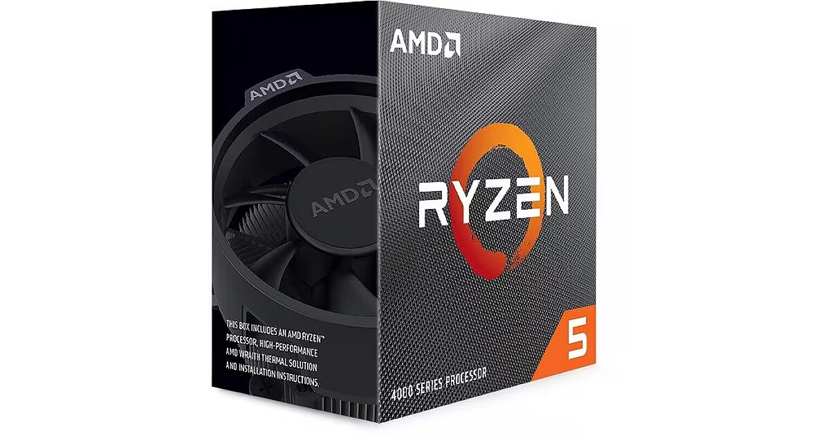 AMD Ryzen 5 4600G (6C/12T, 3.70 GHz, 8MB Cache, Vega 7, 65W) (100