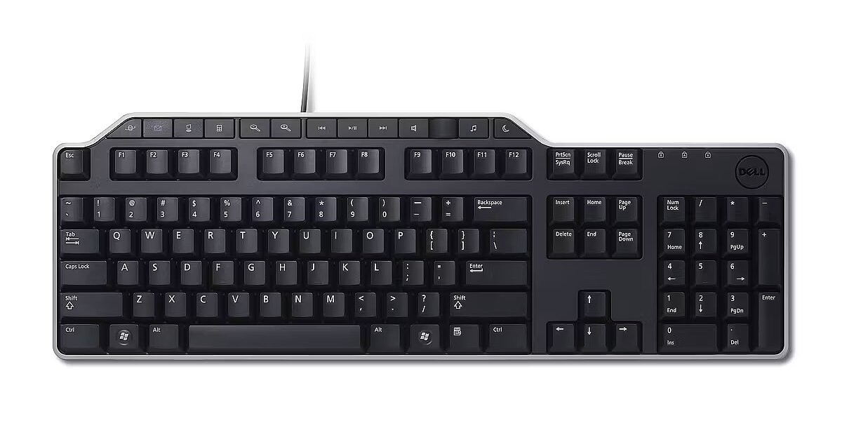 (未使用･未開封品)Dell KB522 Business Multimedia - Keyboard - USB - for Inspiron 11 3179, 15 55XX, 17 5767, Latitude 7370, 7414, E5270 Amazon.com: Dell Business Multimedia Keyboard - KB522, Black