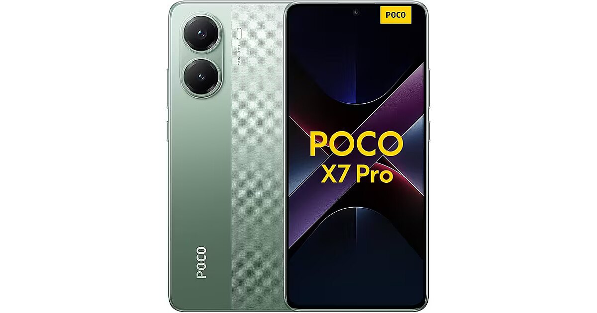 Xiaomi Poco X7 Pro, 12GB/256GB, Green (MZB0J2YEU)