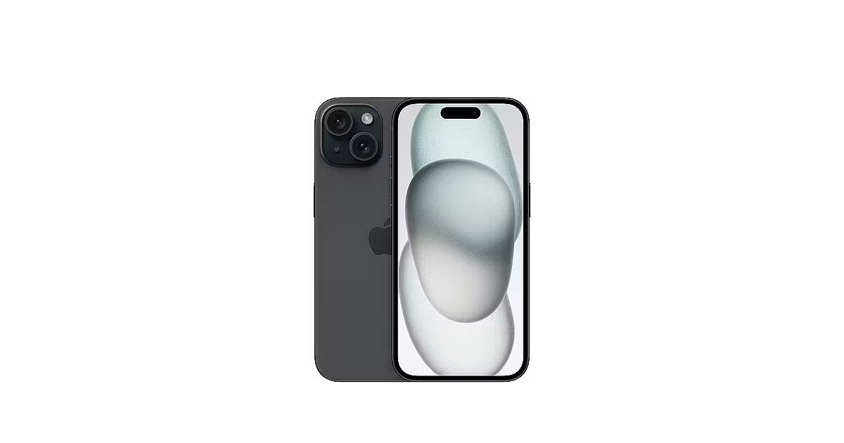 Apple iPhone 15, 256GB, Black (MTP63SX/A)