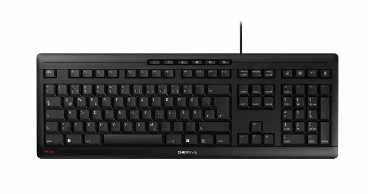 Cherry CORDED SL LAYOUT USB, BLACK (JK-8500SL-2)