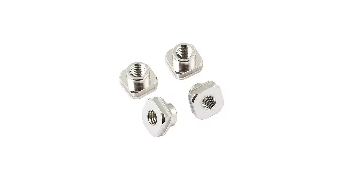Thread Insets Engine Block Aqua Computer Threaded insets for airplex radical, 4 pieces (33559)