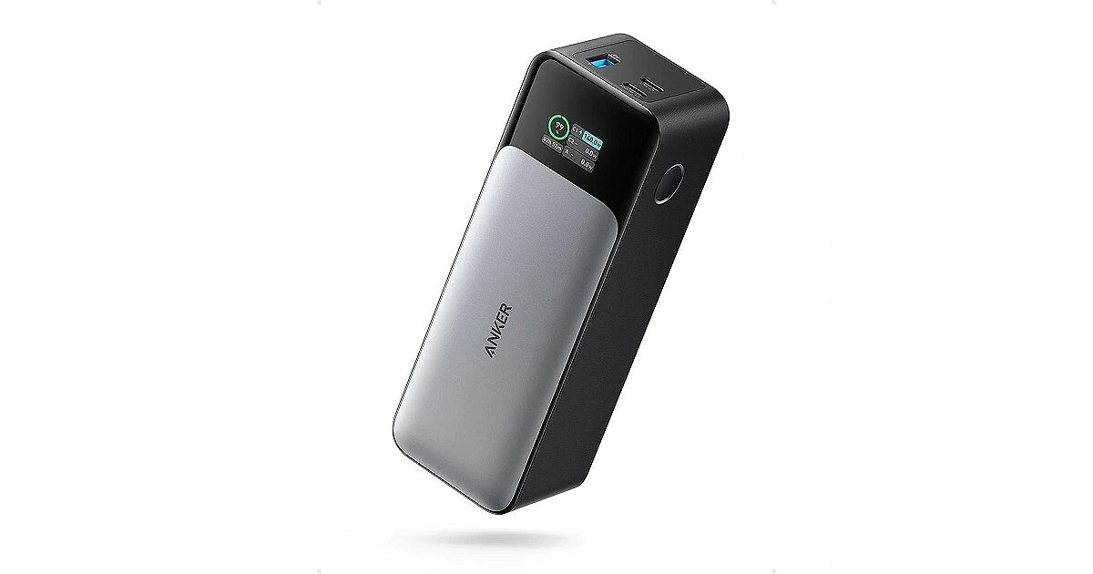 Anker 737 Power Bank (PowerCore 24K), 24000 mAh, Black & Grey (A1289011) Anker 737 Power Bank (PowerCore 24K), 24000 mAh, Black & Grey (A1289011)
