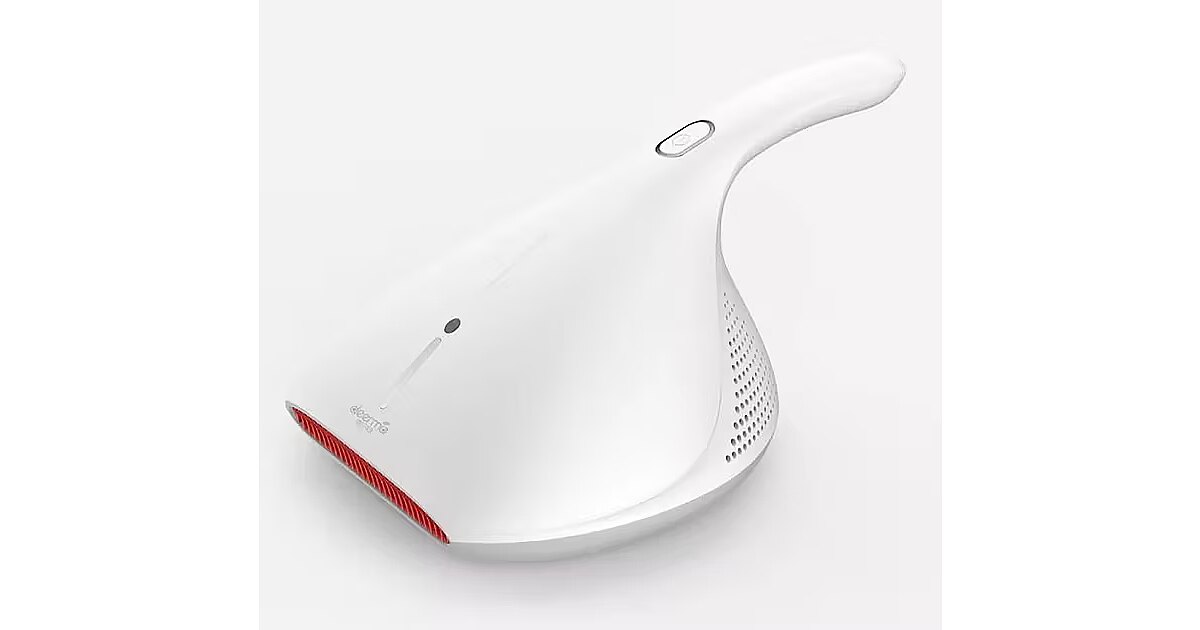 Deerma dust mite vacuum cleaner with UV light, White (CM800)