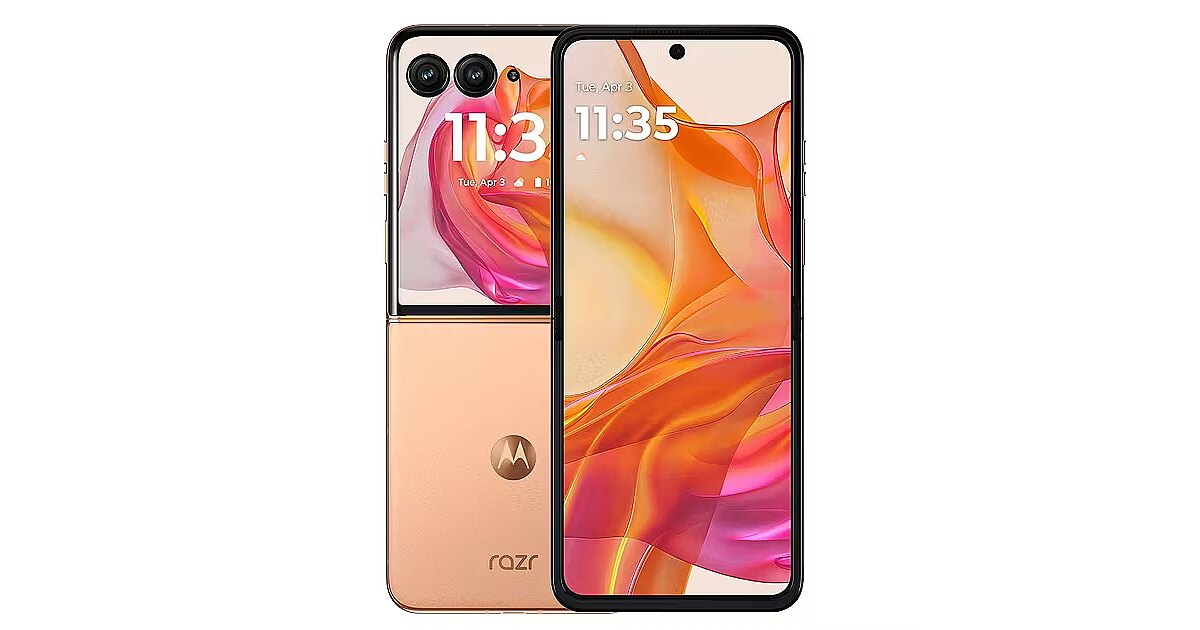Motorola Razr 50 Ultra, 12GB/512GB, Peach Fuzz (PB1T0056PL)