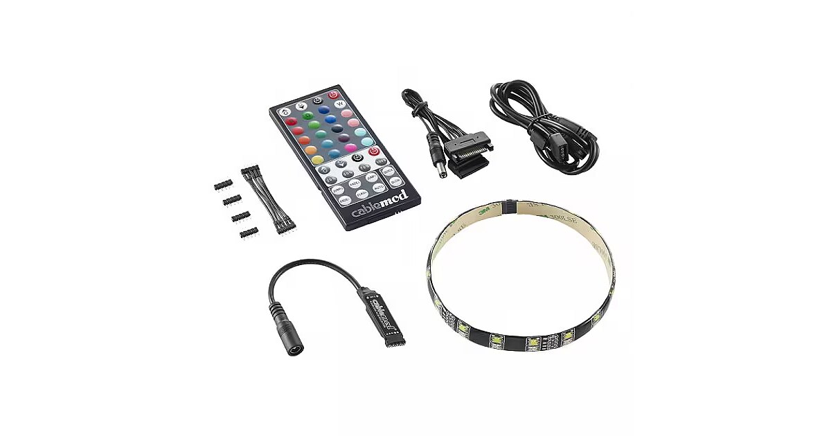 CableMod WideBeam Hybrid LED Kit 30cm, RGB/W (CMLED30D30RGBWRK)