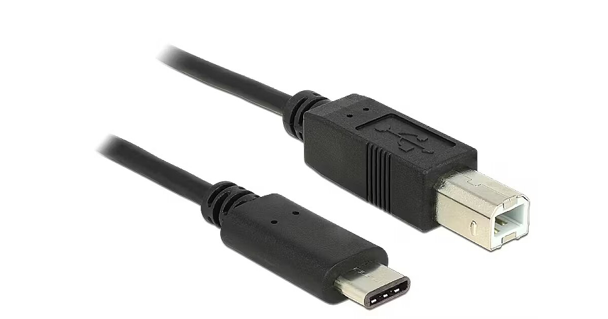 Delock USB-C to USB-B, 1m (83601)