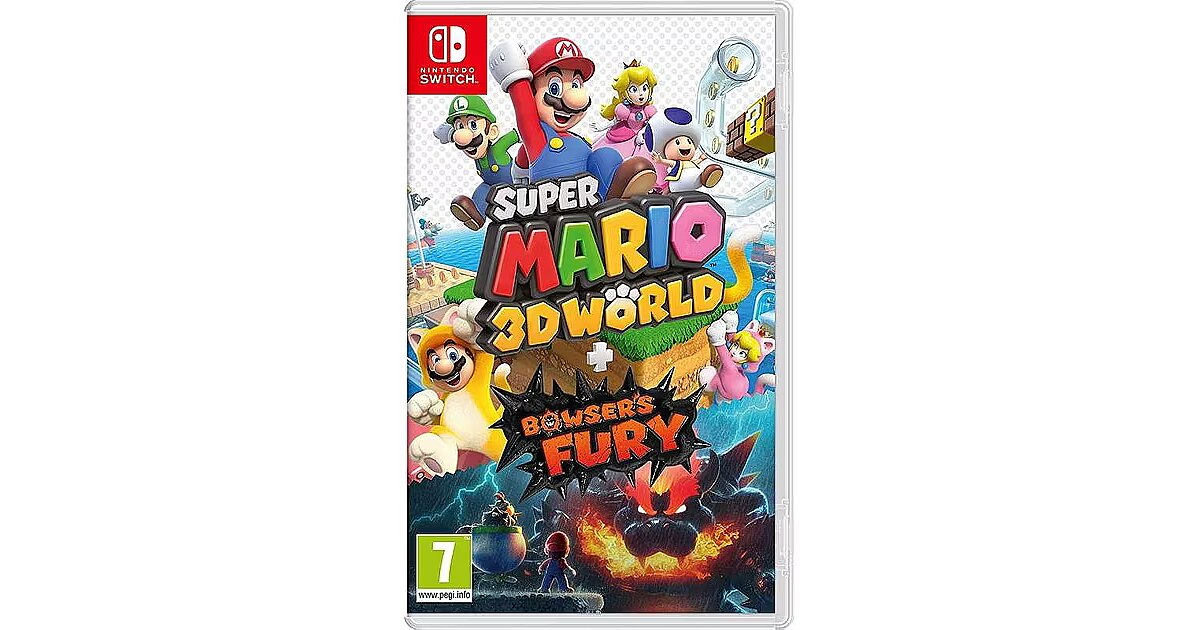 Nintendo Switch game Super Mario 3D World + Bowser's Fury
