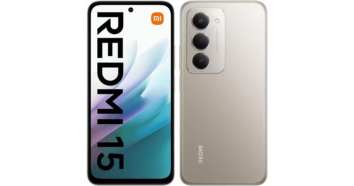 Xiaomi Redmi 15 4G, 6GB/128GB, Titan Gray (68266)