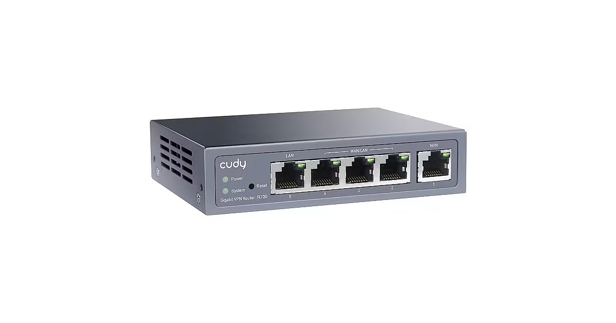 Cudy R700 Gigabit Multi -WAN VPN Router (R700)