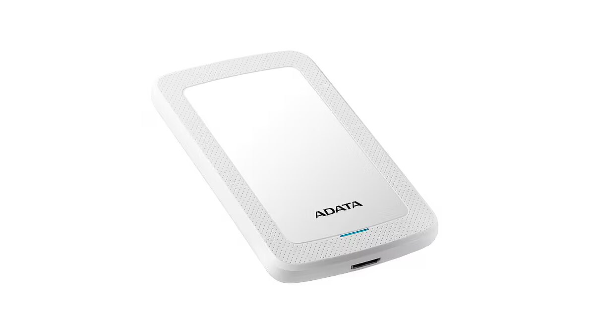 Disco Duro Externo Adata AHV300-4TU31 4TB Blanco - View #5