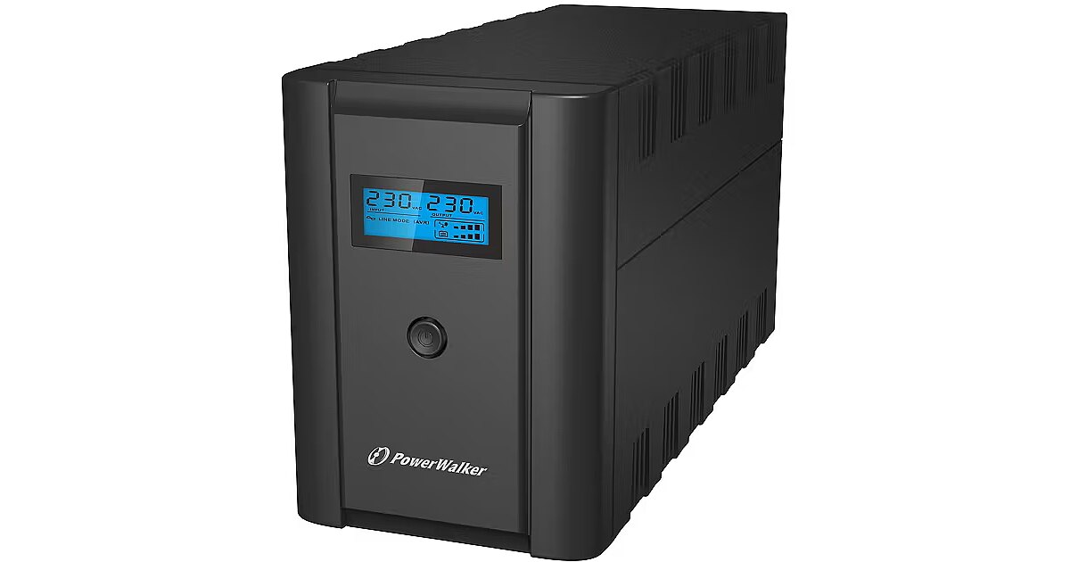 Onduleur PowerWalker Basic VI 2200 STL, 2200VA, 1320W - Réf 10121077