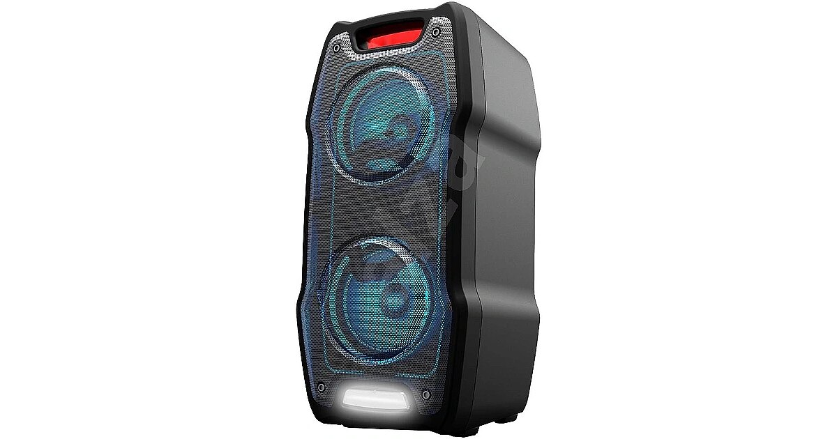 Sharp PS-929 Party Speaker 180 W, With Built-in Battery, DJ Mixer, 13 h  Playtime, TWS, USB, Karaoke Function, LED, Bluetooth (PS-929)