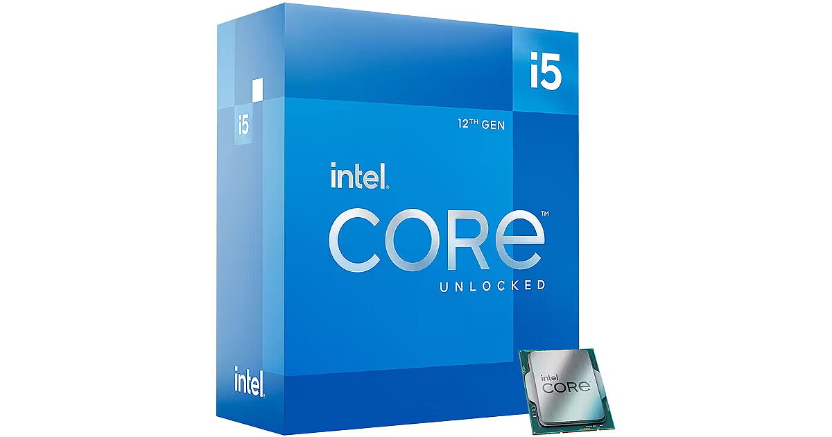 Intel Core i5-12600K (6P+4E/16T, 3.70 GHz, 20MB Cache