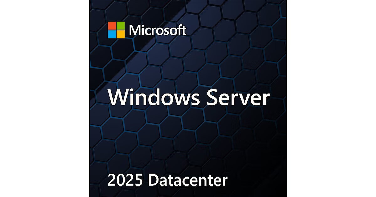 Microsoft OEM Win Svr Datacenter 2025 EN x64 16Core DVD EP2-25149 (EP2 ...