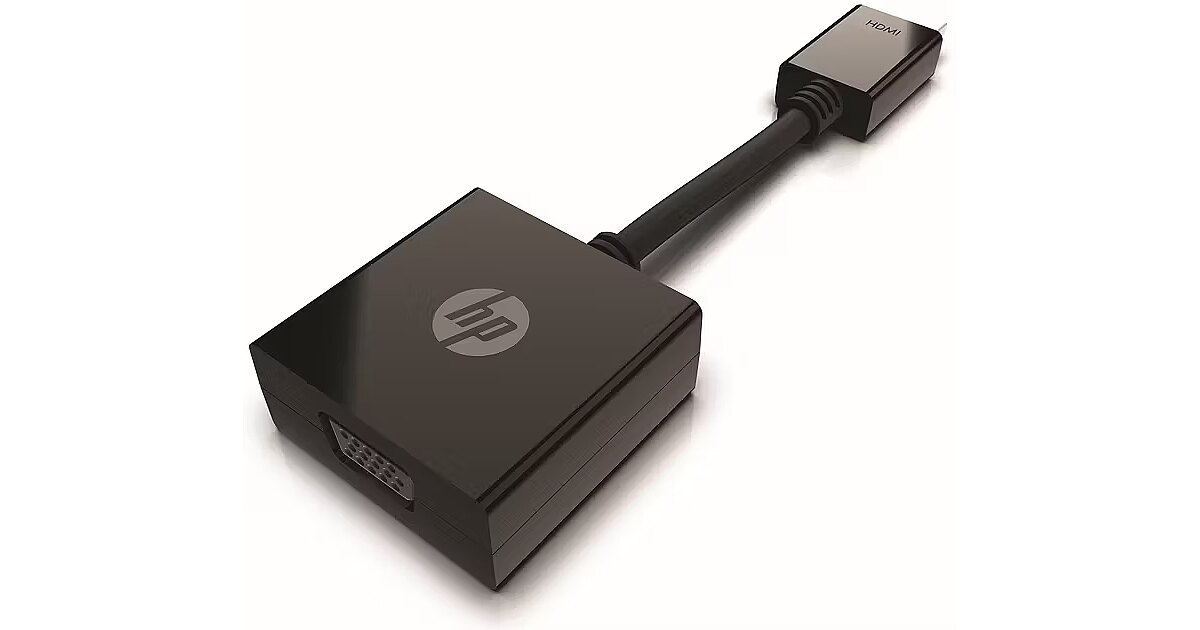Hewlett Packard HDMI to VGA Adapter (H4F02AAAC3)