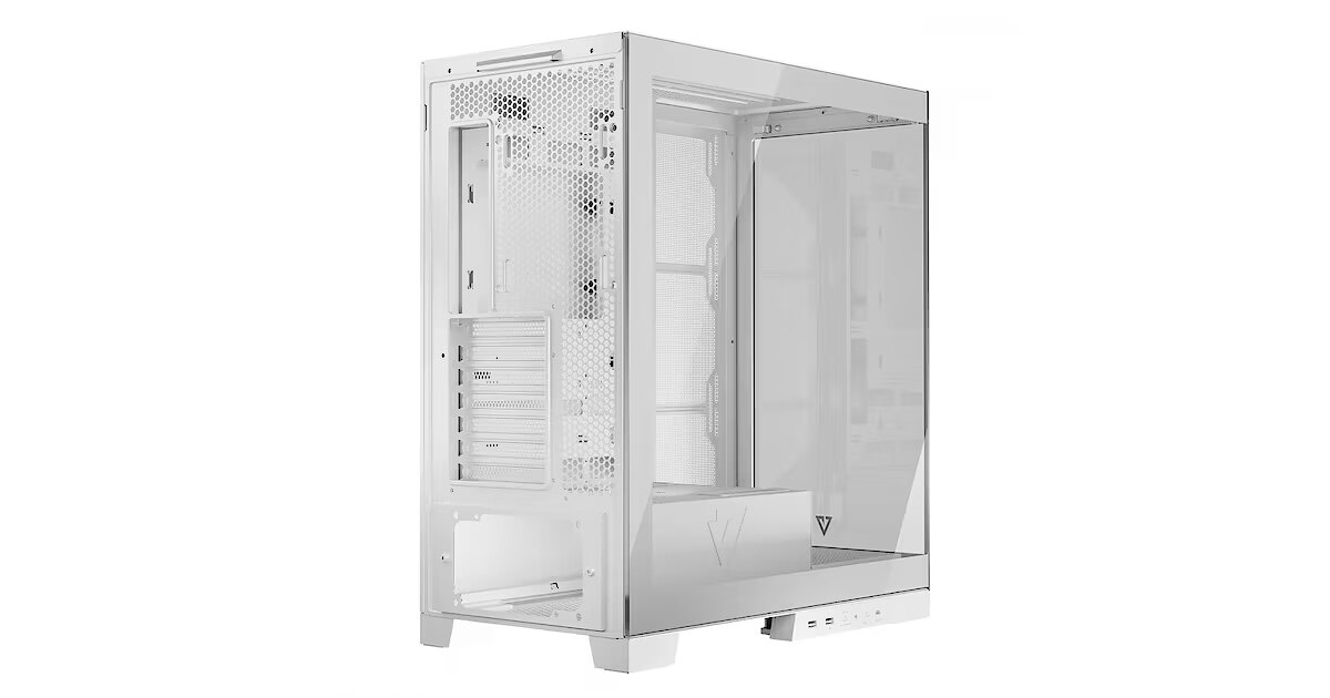 Modecom Pc Case Modecom Computer cases SPACE Midi White (AT-SPACE-PG-NF-20-000000-0002)