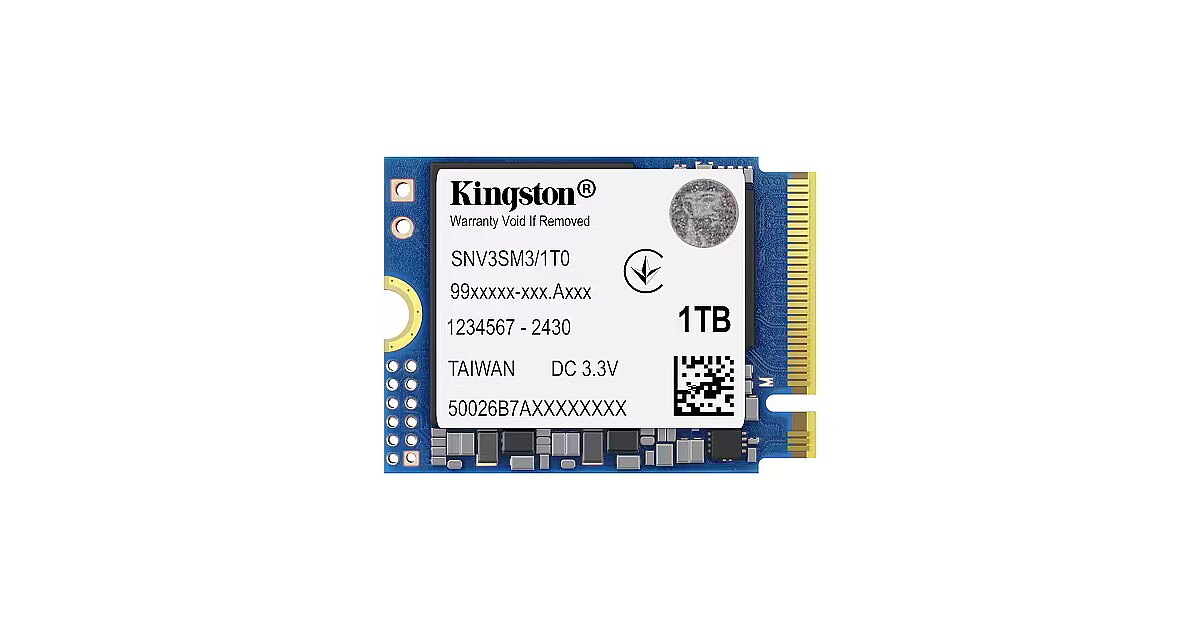 Kingston NV3 1TB M.2 SSD2枚セット Kingston NV3 M.2 2280 1TB PCIe 4.0 x4 NVMe Internal Solid State