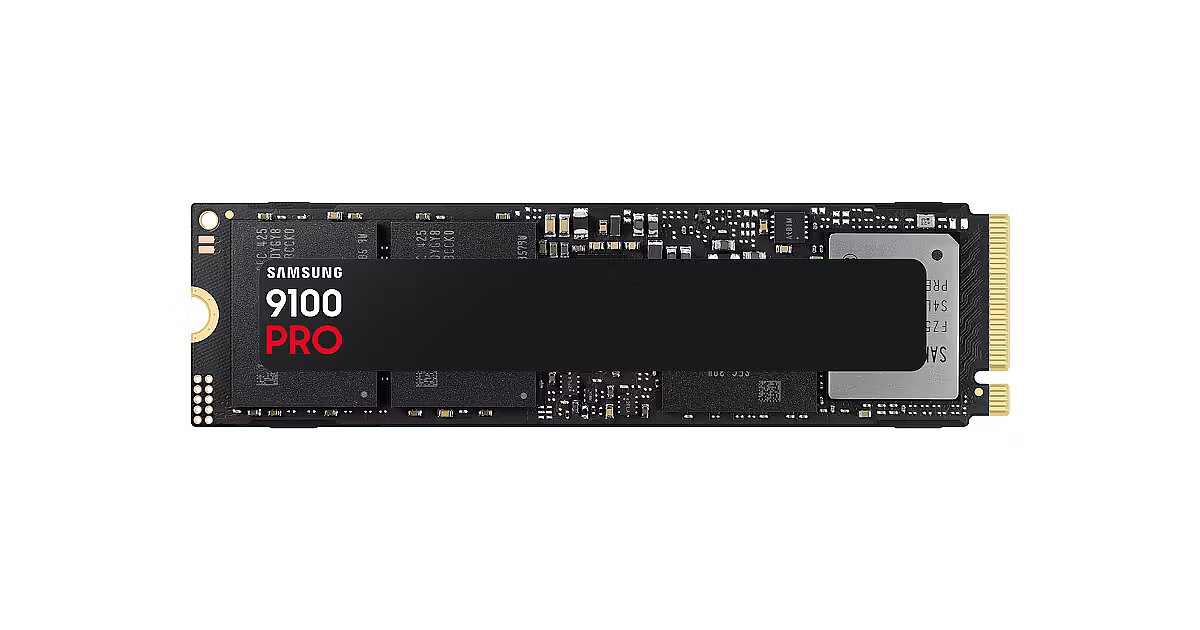 Samsung 9100 PRO, 1TB, M.2 Gen5 x4 (MZ-VAP1T0BW)